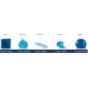 Dosaggio per idro Color Blu Silikomart colorante idrosolubile in polvere