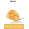 Dosaggio per gelato di Idro Color Orange Silikomart colorante idrosolubile in polvere arancio