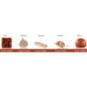 Dosaggio Idro Color Brown Silikomart: colorante idrosolubile in polvere marrone