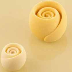 Givré 30/90 Silikomart Stampo in Silicone a Forma di Brina 3D (Ø4/6cm) – Per Semifreddi o Mousse di 3/9cl