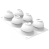 Atome 120 Silikomart atomo 3D stampo in silicone sfera ø63 h 55 mm Atome 120 Silikomart atomo 3D stampo in silicone sfera ø63 h 55 mm