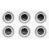 Atome 120 Silikomart atomo 3D stampo in silicone sfera ø63 h 55 mm Atome 120 Silikomart atomo 3D stampo in silicone sfera ø63 h 55 mm