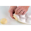 Stone 85 Silikomart stampo in silicone bianco ø65 h 30 mm