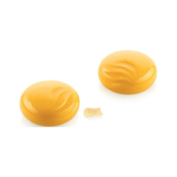 Ocean 100 Silikomart stampo in silicone bianco ø70 h 30 mm