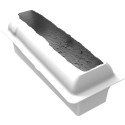 Buche Signature 820 Silikomart stampo in silicone bianco tronchetto con venature 23x8xh8 cm