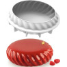 Samurai 600 Silikomart stampo in silicone per torte da 14,5xh4,3 cm Samurai 600 Silikomart stampo in silicone per torte da 14,5xh4,3 cm