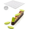 Chablon Holly Silikomart set 2 stampi per 72 decorazioni agrifoglio da 4 cm Chablon Holly Silikomart set 2 stampi per 72 decorazioni agrifoglio da 4 cm