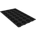 Donuts Silikomart 28 ciambelle medie ø70 h32 mm stampo silicone 60x40