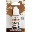 Colorante idrosolubile liquido marrone, ad uso alimentare, per aerografo, 20 g da Decora