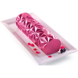 Diamond Bûche Silikomart kit stampo per semifreddi tronchetto diamante