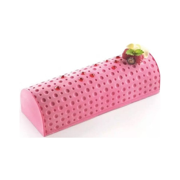 Pois Buche Silikomart kit stampo per semifreddi tronchetto a puà o a pallini o puntini