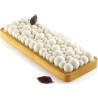 Kit Tarte Ring Bubble Silikomart per crostata di bolle rettangolare di 265x105 mm Kit Tarte Ring Bubble Silikomart per crostata di bolle rettangolare di 265x105 mm