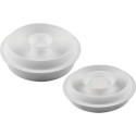 Kit Eternity 1800 Silikomart: diametro 22 cm, altezza 7,2 cm stampo ed inserto in silicone bianco