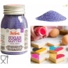 Zucchero glitterato viola Decora cristalli di zucchero viola 100 g Zucchero glitterato viola Decora cristalli di zucchero viola 100 g