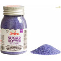 Zucchero glitterato viola Decora cristalli di zucchero viola 100 g