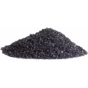 Zucchero glitterato nero Decora cristalli di zucchero nero 100 g