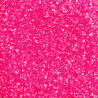 Zucchero glitterato fucsia Decora cristalli di zucchero fucsia 100 g
