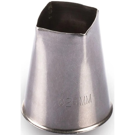 Bocchetta foro quadrato 15x20 mm in acciaio inox da Silikomart Bocchetta foro quadrato 15x20 mm in acciaio inox da Silikomart