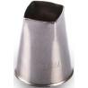 Bocchetta foro quadrato 15x20 mm in acciaio inox da Silikomart Bocchetta foro quadrato 15x20 mm in acciaio inox da Silikomart
