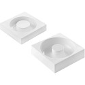 Stampo Savarin Tortaflex Ciambella Lady Qeen in silicone bianco da SIlikomart