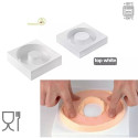 Kit Lady Queen Silikomart set 2 stampi in silicone tortaflex per savarin o ciambella