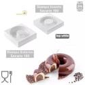 Stampo Savarin Tortaflex Ciambella Lady Qeen in silicone bianco da SIlikomart