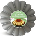 Stampo babà o budino medio a margherita senza tubo Decora ø11/ø20xh7 cm in acciaio antiaderente