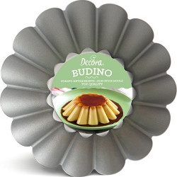 20 o 24 cm Sampo babà o budino a margherita senza tubo in acciaio antiaderente Decora