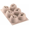 Coccola Silikomart stampo 3D in silicone da 7 x h 5,5 cm Coccola Silikomart stampo 3D in silicone da 7 x h 5,5 cm