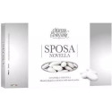 Confetti Maxtris Sposa Novella Bianchi, mandorla spagnola confettata in scatola da 1 Kg