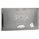 Sposa Novella Bianco confetti bianchi Maxtris a mandorla 1 kg