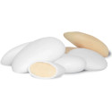 Sposa Novella Bianco confetti bianchi Maxtris a mandorla 1 kg