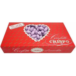 Confetti lilla al cioccolato fondente da 1 kg di Crispo