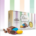 Maxtrix Piccole Nuance Giallo Sun, confetti gialli con cioccolato al latte a forma di lente da 1 Kg