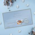 Maxtris Nuance Carta da Zucchero gusto Gianduia, confetti azzurro pastello, cioco mandorla da 1 Kg