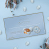 Maxtris Nuance Carta da Zucchero gusto Gianduia, confetti azzurro pastello, cioco mandorla da 1 Kg Maxtris Nuance Carta da Zucchero gusto Gianduia, confetti azzurro pastello, cioco mandorla da 1 Kg