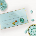 Maxtris Nuance Tiffany o Acqua Marina Enzo Miccio, gusto pistacchio, confetti verdi al pistacchio