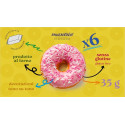 Maxtris Donuts Fragola 6 ciambelle rosa da 35 g