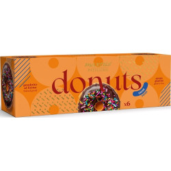 Maxtris Donuts Cacao  6 ciambelle marroni da 35 g