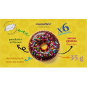 Maxtris Donuts Cacao 6 ciambelle marroni da 35 g