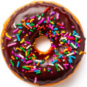 Maxtris Donuts Cacao 6 ciambelle marroni da 35 g
