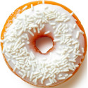 Maxtris Donuts Panna 6 ciambelle bianche da 35 g