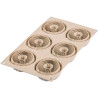 Mini intreccio Silikomart stampo in silicone per ciambelline di diametro 8 cm Mini intreccio Silikomart stampo in silicone per ciambelline di diametro 8 cm