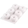 Intreccio 105 Silikomart stampo in silicone per ciambelline di diametro 7,5 cm Intreccio 105 Silikomart stampo in silicone per ciambelline di diametro 7,5 cm