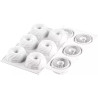 Intreccio 105 Silikomart stampo in silicone per ciambelline di diametro 7,5 cm Intreccio 105 Silikomart stampo in silicone per ciambelline di diametro 7,5 cm