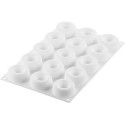 Oblio 30 ml Silikomart stampo ciambelline  in silicone bianco di ø50 h 20 mm