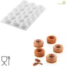 Oblio 30 ml Silikomart stampo ciambelline in silicone bianco di ø50 h 20 mm Oblio 30 ml Silikomart stampo ciambelline in silicone bianco di ø50 h 20 mm