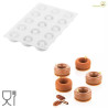Oblio 30 ml Silikomart stampo ciambelline in silicone bianco di ø50 h 20 mm Oblio 30 ml Silikomart stampo ciambelline in silicone bianco di ø50 h 20 mm