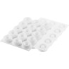 Oblio 30 ml Silikomart stampo ciambelline in silicone bianco di ø50 h 20 mm Oblio 30 ml Silikomart stampo ciambelline in silicone bianco di ø50 h 20 mm