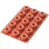 Mini donuts Silikomart stampo ciambelline in silicone ø45/15 h18 mm Mini donuts Silikomart stampo ciambelline in silicone ø45/15 h18 mm